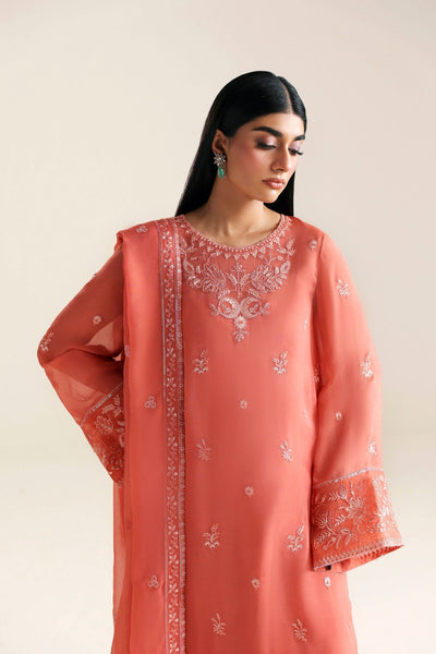 Akbar Aslam | Formal Pret |Kaira-Brand:Akbar Aslam-Type:Ladies Clothes-Peach Pink-Chiffon-House of Maryam- Buy in UK, USA