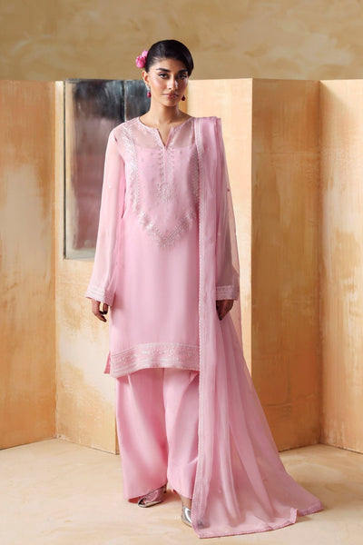 Akbar Aslam | Formal Pret | Ornella-Brand:Akbar Aslam-Type:Ladies Clothes-Pink-Chiffon-House of Maryam- Buy in UK, USA