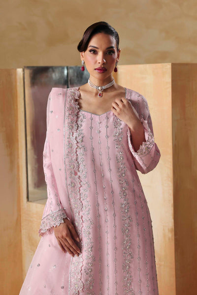 Akbar Aslam | Formal Pret | Sylra-Brand:Akbar Aslam-Type:Ladies Clothes-Tissue Silk-Pink-House of Maryam- Buy in UK, USA
