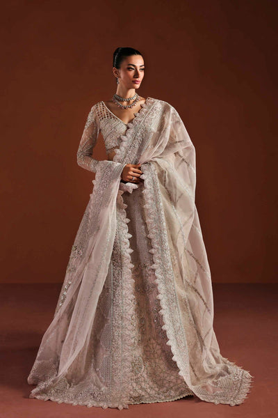 Akbar Aslam | Luxury Formals | Willow-Brand:Akbar Aslam-Type:Ladies Clothes-Lavender Pinocchio-Organza-House of Maryam- Buy in UK, USA