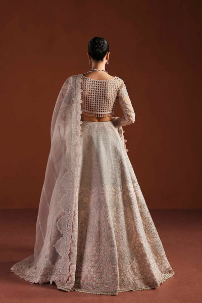 Akbar Aslam | Luxury Formals | Willow-Brand:Akbar Aslam-Type:Ladies Clothes-Lavender Pinocchio-Organza-House of Maryam- Buy in UK, USA