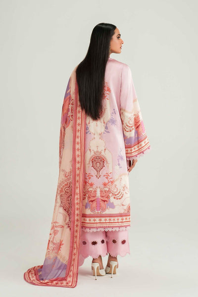 Akbar Aslam | Silk Pret | Blush-Brand:Akbar Aslam-Type:Ladies Clothes-Blush Pink-Pure Silk-House of Maryam- Buy in UK, USA