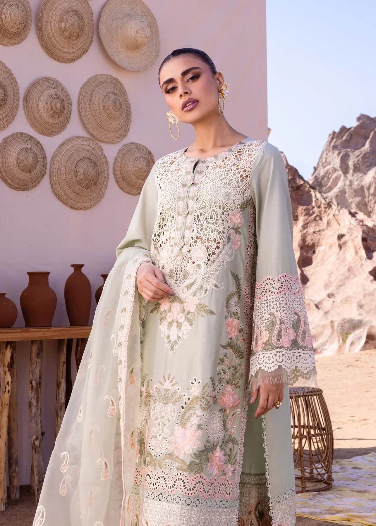 Akbar Aslam | Oasis Lawn 24 | Alberta by Designer Akbar Aslam - House of Maryam - Pakistani Designer Ethnic Wear in {{ shop.shopifyCountryName }}