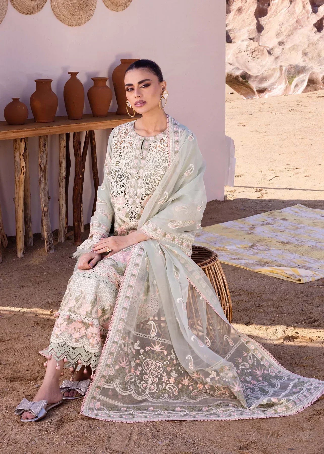 Akbar Aslam | Oasis Lawn 24 | Alberta by Designer Akbar Aslam - House of Maryam - Pakistani Designer Ethnic Wear in {{ shop.shopifyCountryName }}