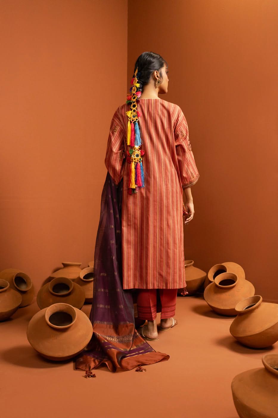 Al Karam | Susi Collection | SC-01-25-Brand:Alkaram-Type:Ladies Clothes-Burnt Orange-Susi-House of Maryam- Buy in UK, USA