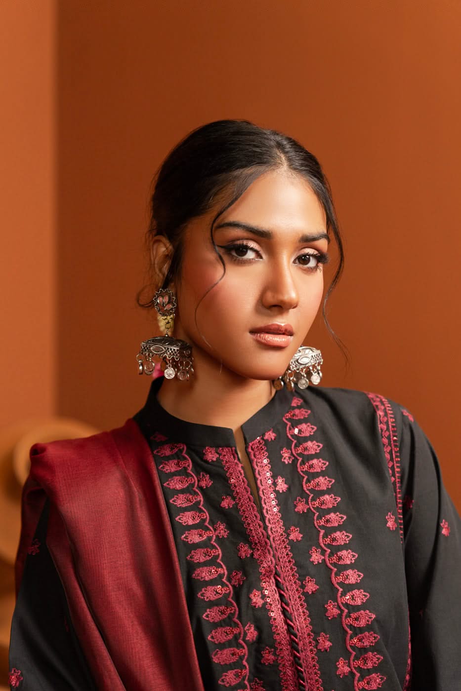 Al Karam | Susi Collection | SC-06-25-Brand:Alkaram-Type:Ladies Clothes-Black-Cambric-House of Maryam- Buy in UK, USA