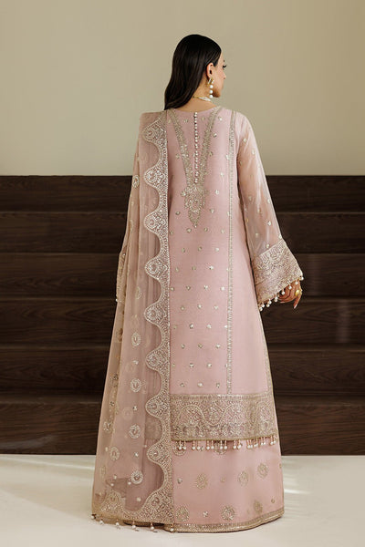 Alizeh | Aymal Luxury Bamber Chiffon | AF-BHM-4076-Reef-Brand:Alizeh-Type:Ladies Clothes-Pink-Chiffon-House of Maryam- Buy in UK, USA