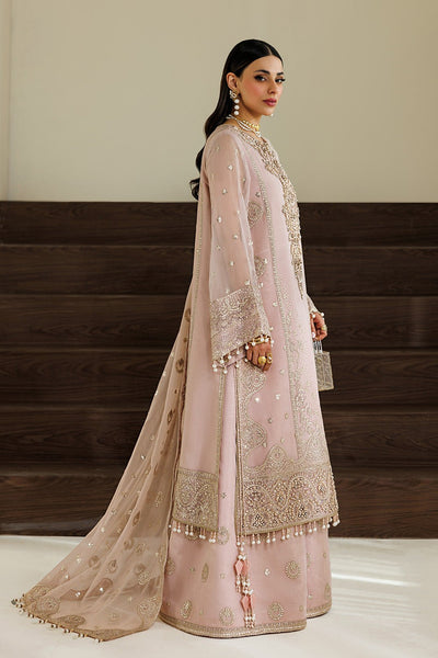 Alizeh | Aymal Luxury Bamber Chiffon | AF-BHM-4076-Reef-Brand:Alizeh-Type:Ladies Clothes-Pink-Chiffon-House of Maryam- Buy in UK, USA