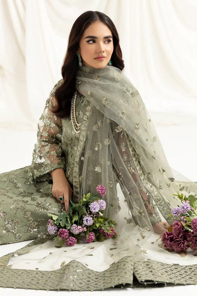Alizeh | Dua Formals 23 | DUA-V02D02B-ALARA(PISTACHIO) -  Alizeh Formal - Original Designer Dress - House of Maryam