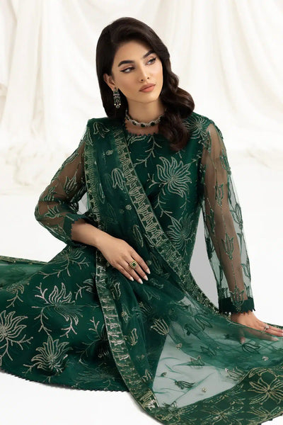Alizeh | Dua Formals 23 | DUA-V02D05A-ELNAZ(GREEN) -  Alizeh Formal - Original Designer Dress - House of Maryam