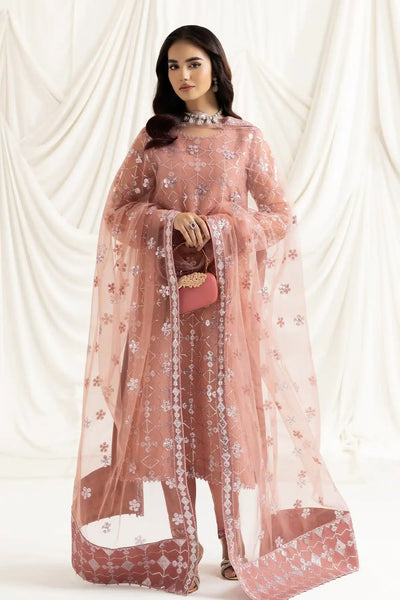 Alizeh | Dua Formals 23 | DUA-V02D04B-NAZIK(PINK) -  Alizeh Formal - Original Designer Dress - House of Maryam