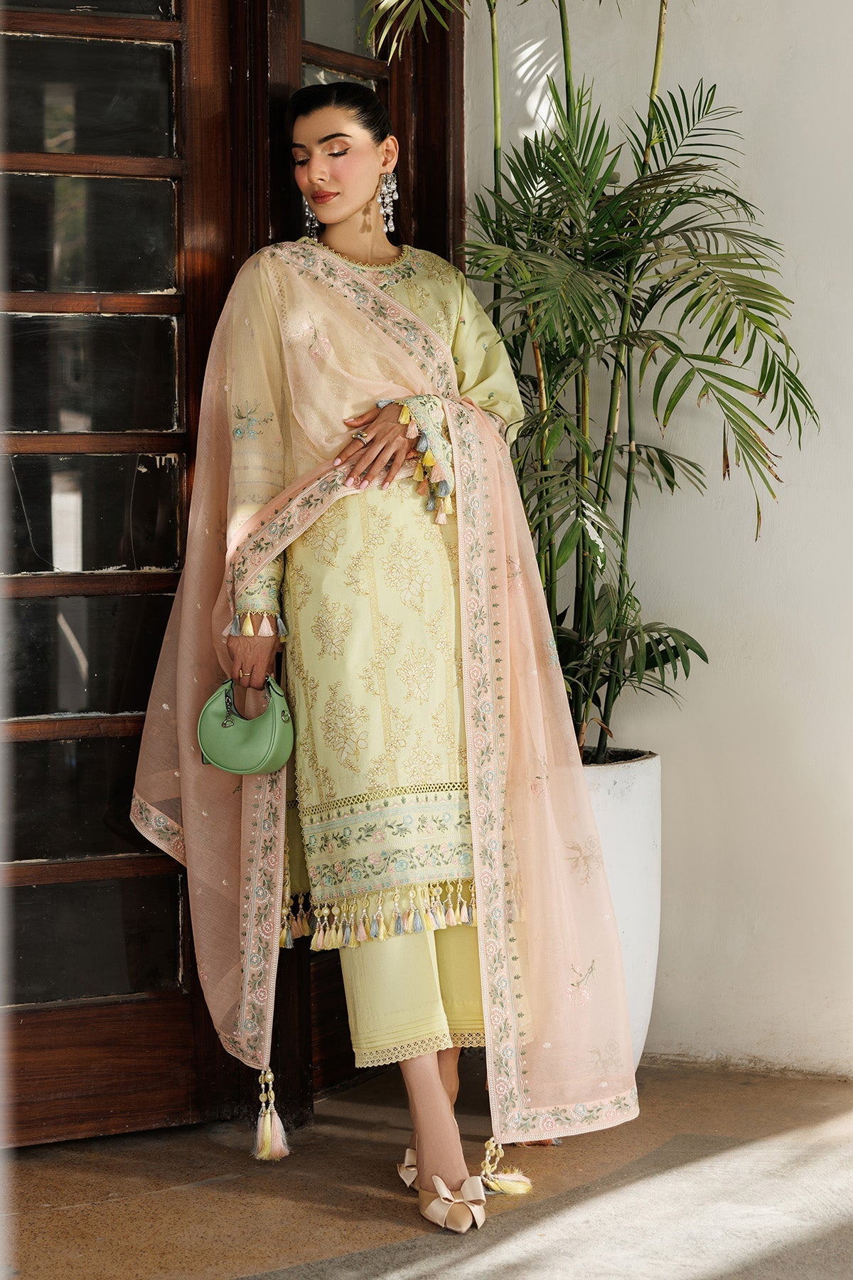Alizeh | Eid Festive Lawn | AF-EL-7054-Faha-Brand:Alizeh-Type:Ladies Clothes-Mint-Lawn-House of Maryam- Buy in UK, USA