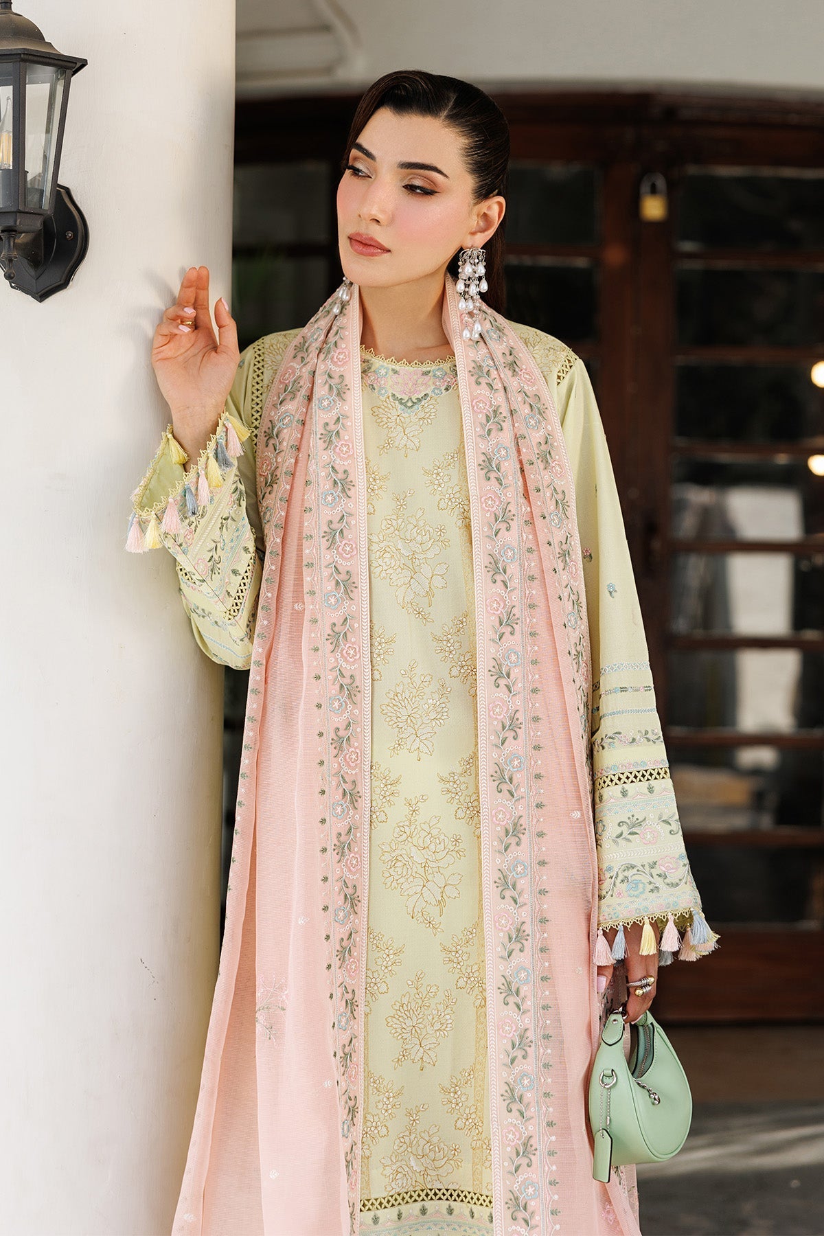 Alizeh | Eid Festive Lawn | AF-EL-7054-Faha-Brand:Alizeh-Type:Ladies Clothes-Mint-Lawn-House of Maryam- Buy in UK, USA