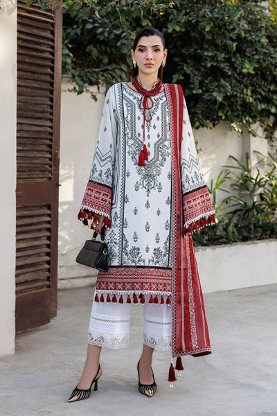 Alizeh | Eid Festive Lawn | AF-EL-7056-Kelly-Brand:Alizeh-Type:Ladies Clothes-White-Lawn-House of Maryam- Buy in UK, USA