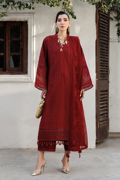 Alizeh | Eid Festive Lawn |AF-EL-7057-Zade-Brand:Alizeh-Type:Ladies Clothes-Maroon-Lawn-House of Maryam- Buy in UK, USA