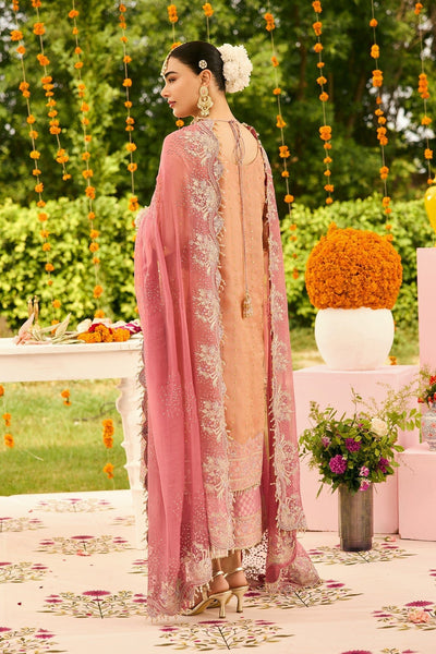 Alizeh | Shehnai The Festive Edit | AF-ZN-2218-Sitara-Brand:Alizeh-Type:Ladies Clothes-Coral-Zari Net-House of Maryam- Buy in UK, USA