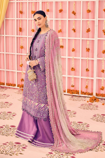 Alizeh | Shehnai The Festive Edit | AF-ZN-2220-Zari-Brand:Alizeh-Type:Ladies Clothes-Plum-Zari Net-House of Maryam- Buy in UK, USA