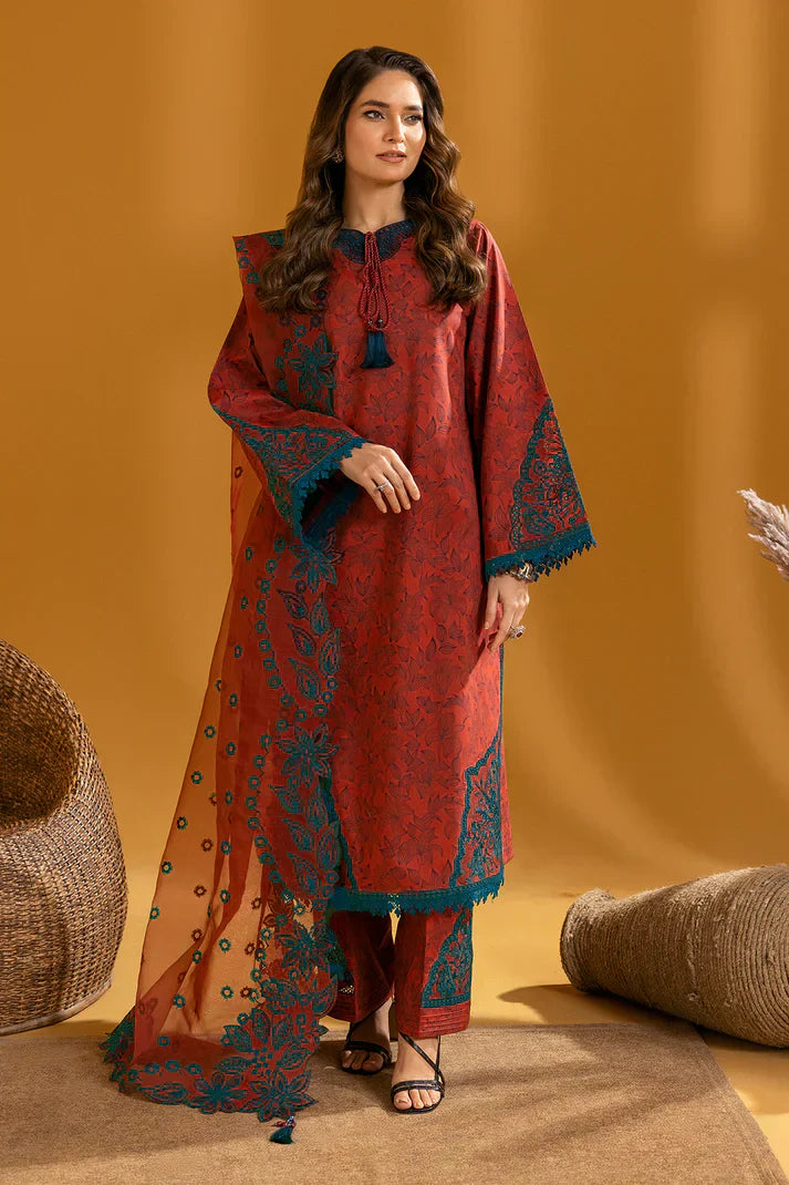 Alizeh | Maahi Embroidered Lawn | Mira -  Alizeh Luxury - Original Designer Dress - House of Maryam