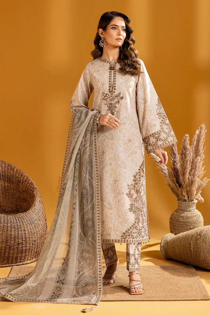 Alizeh | Maahi Embroidered Lawn | Hira -  Alizeh Luxury - Original Designer Dress - House of Maryam