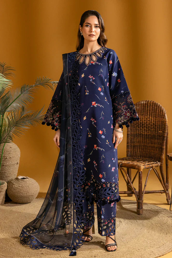 Alizeh | Maahi Embroidered Lawn | Iris