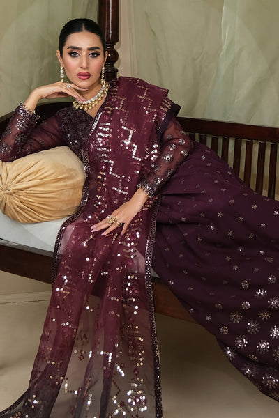 Alizeh | Formals Collection | ZURI UF-V03D03 -  Alizeh Formal - Original Designer Dress - House of Maryam