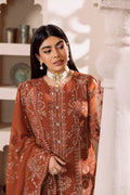 Alizeh | Dua Formals 23 | DUA-V01D02A- LYRA ( RUST ) by Designer Alizeh - House of Maryam - Pakistani Designer Ethnic Wear in {{ shop.shopifyCountryName }}