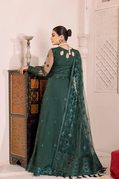 Alizeh | Dua Formals 23 | DUA-V01D05A- RYAN ( GREEN ) -  Alizeh Formal - Original Designer Dress - House of Maryam