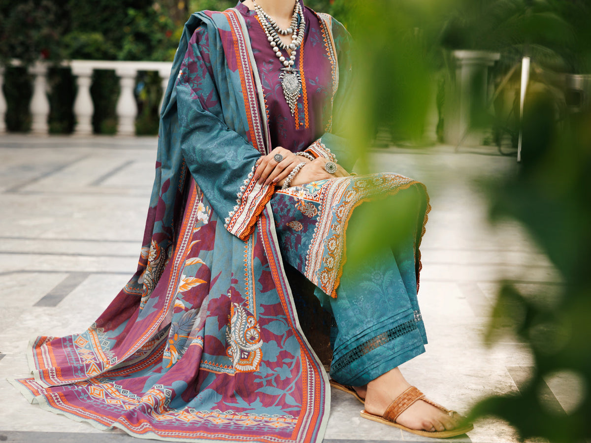 Almirah | Traditional Tale | ALP-3PS-2119 -  Almirah Ladies Clothes - Original Designer Dress - House of Maryam