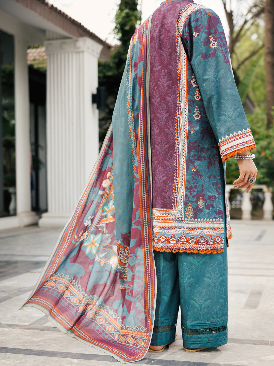 Almirah | Traditional Tale | ALP-3PS-2119 -  Almirah Ladies Clothes - Original Designer Dress - House of Maryam