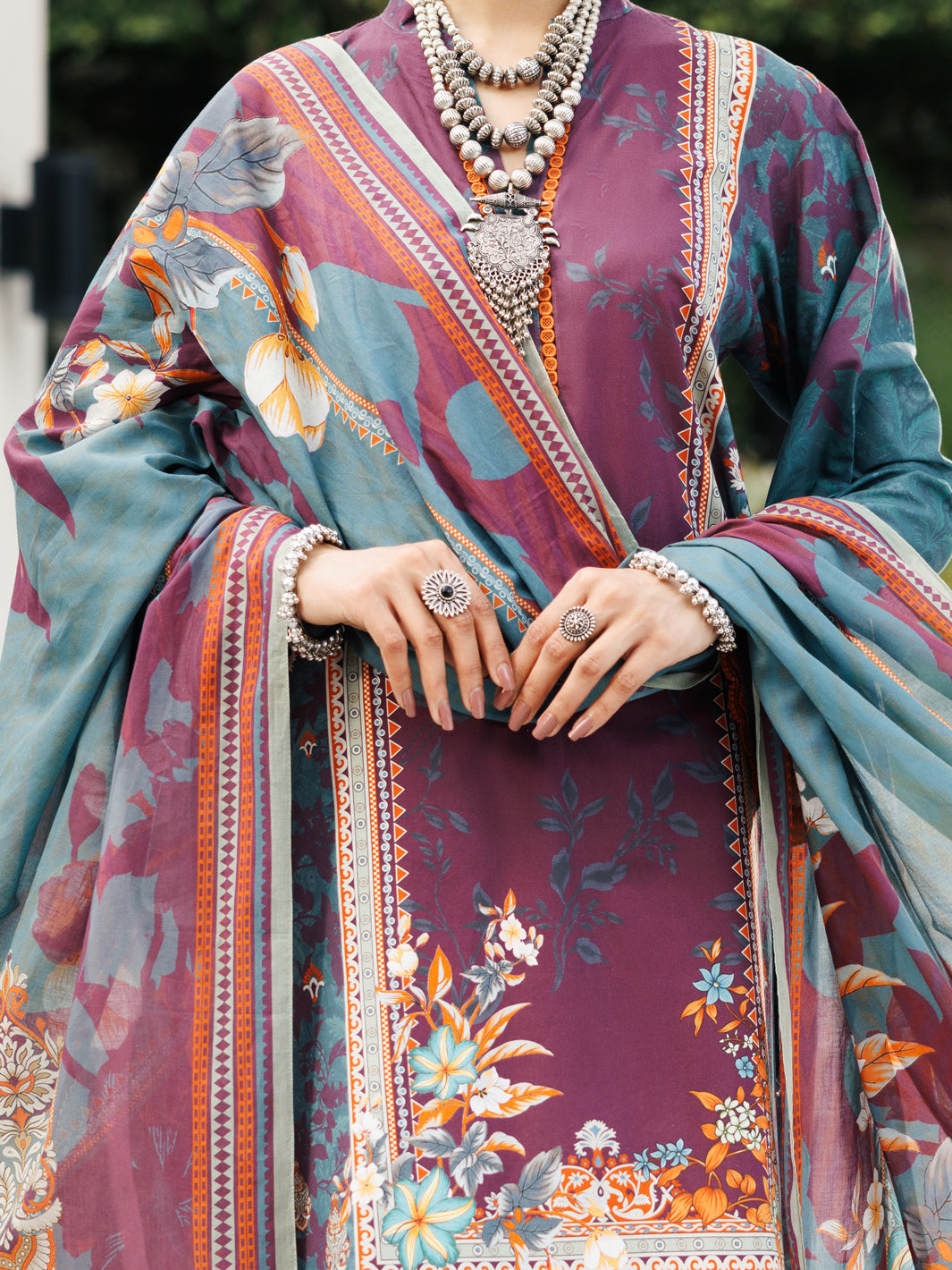 Almirah | Traditional Tale | ALP-3PS-2119 -  Almirah Ladies Clothes - Original Designer Dress - House of Maryam