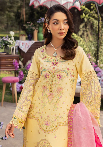 Altan | Garden of grace | ALT-06 Sunkissed Medow-Brand:Altan-Type:Ladies Clothes-Maize Yellow-Lawn-House of Maryam- Buy in UK, USA