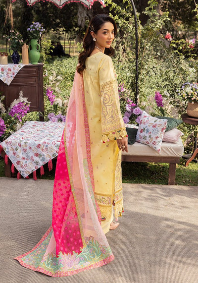 Altan | Garden of grace | ALT-06 Sunkissed Medow-Brand:Altan-Type:Ladies Clothes-Maize Yellow-Lawn-House of Maryam- Buy in UK, USA