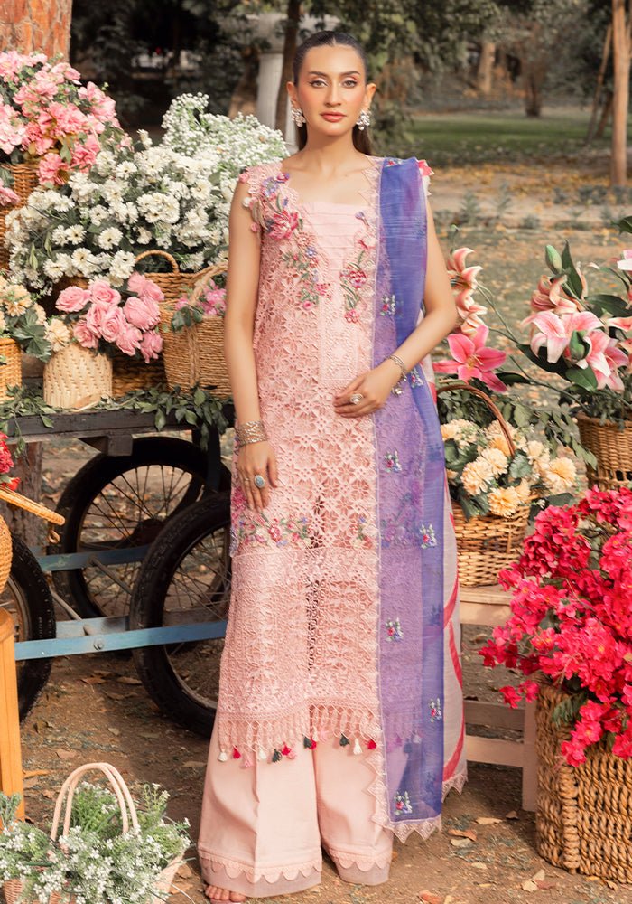 Altan | Garden of grace | ALT-08 Willow Whisper-Brand:Altan-Type:Ladies Clothes-Light Pink-Lawn-House of Maryam- Buy in UK, USA