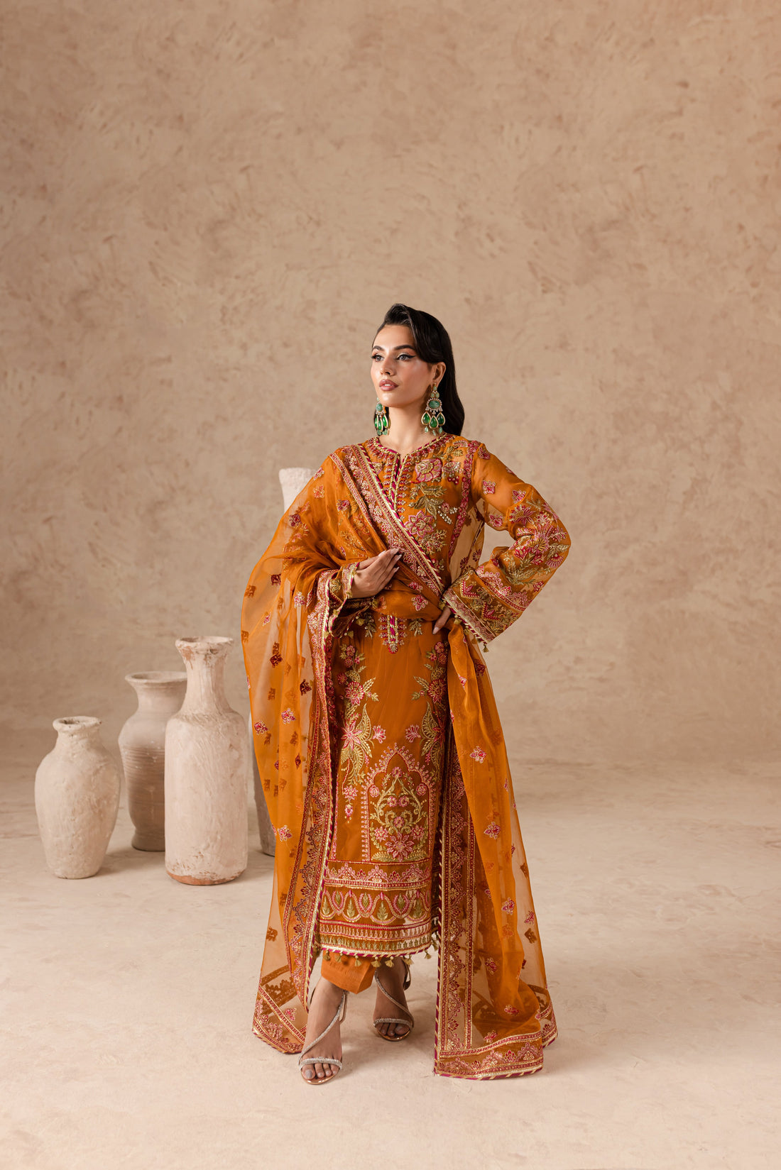 Imran Ramzan | Chèrie | Amber Mist by Designer Imran Ramzan - House of Maryam - Pakistani Designer Ethnic Wear in {{ shop.shopifyCountryName }}