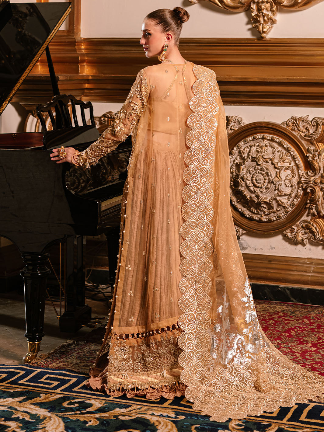 Parishay | Cindrella Luxury Formals | AMBRE by Designer Parishay - House of Maryam - Pakistani Designer Ethnic Wear in {{ shop.shopifyCountryName }}