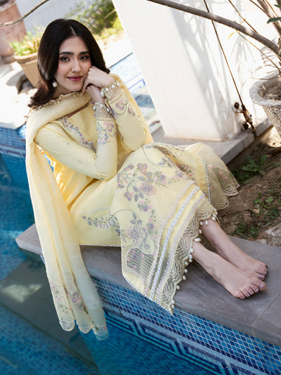 Izel | Mahveen Festive Lawn 25 | AMEL -  Izel Ladies Clothes - Original Designer Dress - House of Maryam