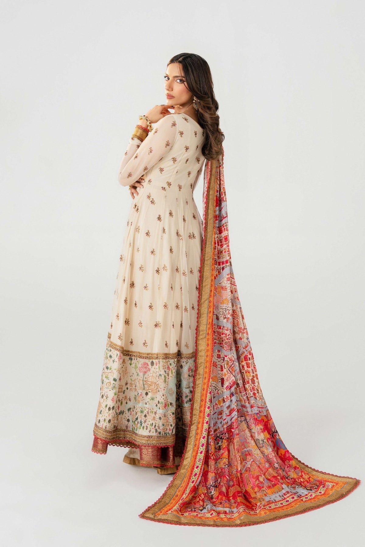 Fahad Hussayn | Jalsa Ghar | Angora -  Fahad Hussayn Ladies Clothes - Original Designer Dress - House of Maryam