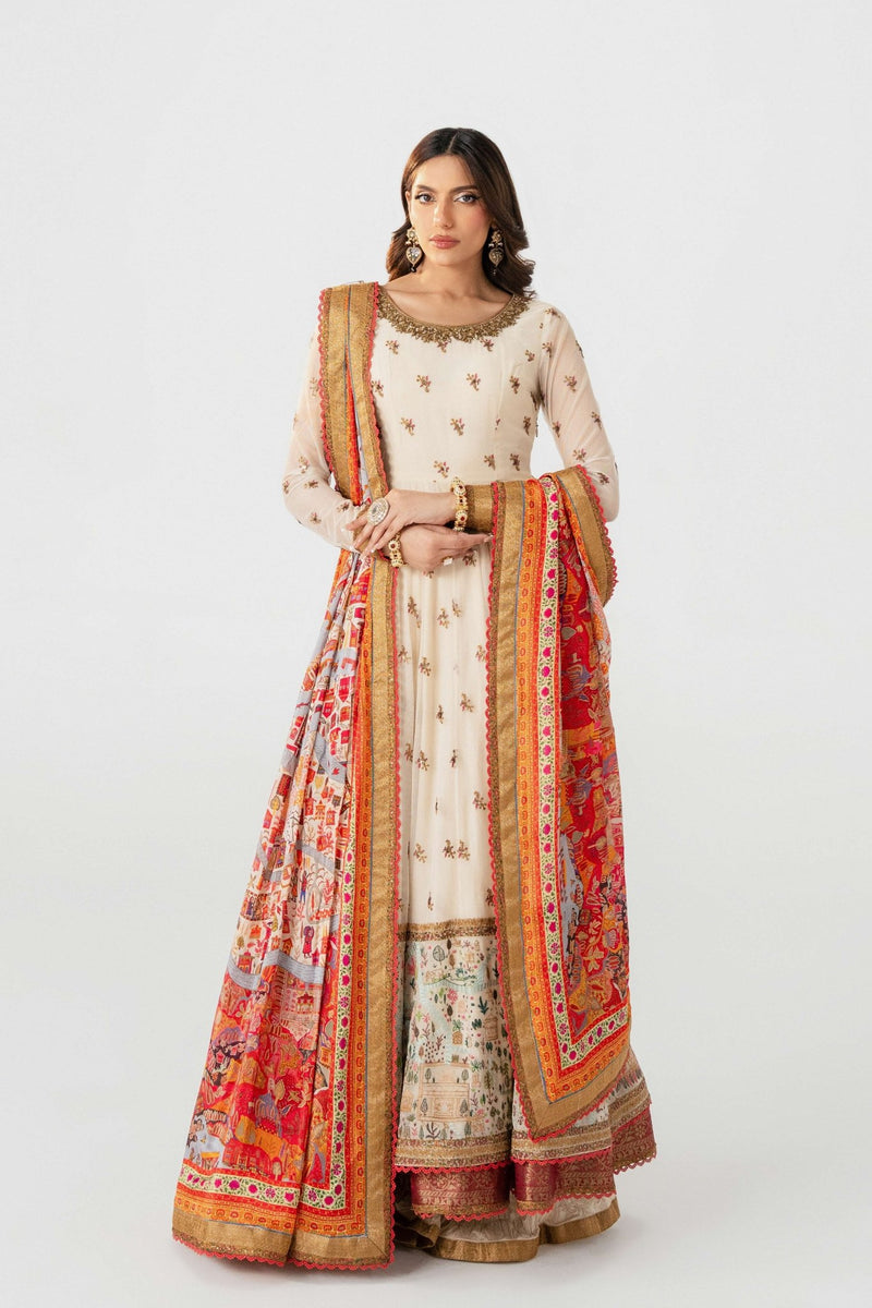 Fahad Hussayn | Jalsa Ghar | Angora -  Fahad Hussayn Ladies Clothes - Original Designer Dress - House of Maryam