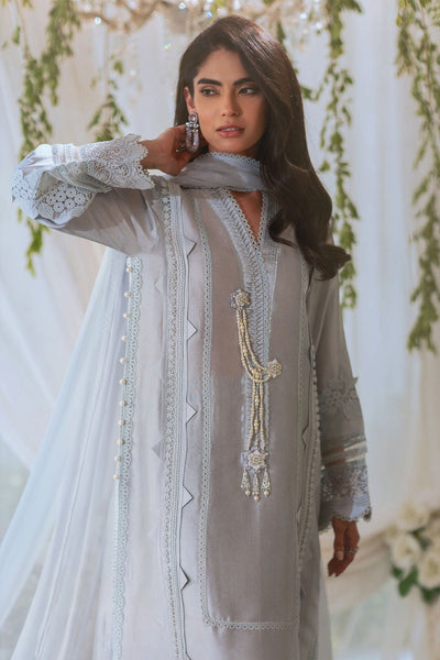 Annus Abrar | Lumi Eid Edit | Anural-Brand:Annus Abrar-Type:Ladies Clothes-Powder Blue-Silk-House of Maryam- Buy in UK, USA