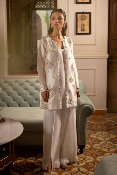 Annus Abrar | Zeh Eid Edit | Azeza-Brand:Annus Abrar-Type:Ladies Clothes-White-Sheesha Silk-House of Maryam- Buy in UK, USA