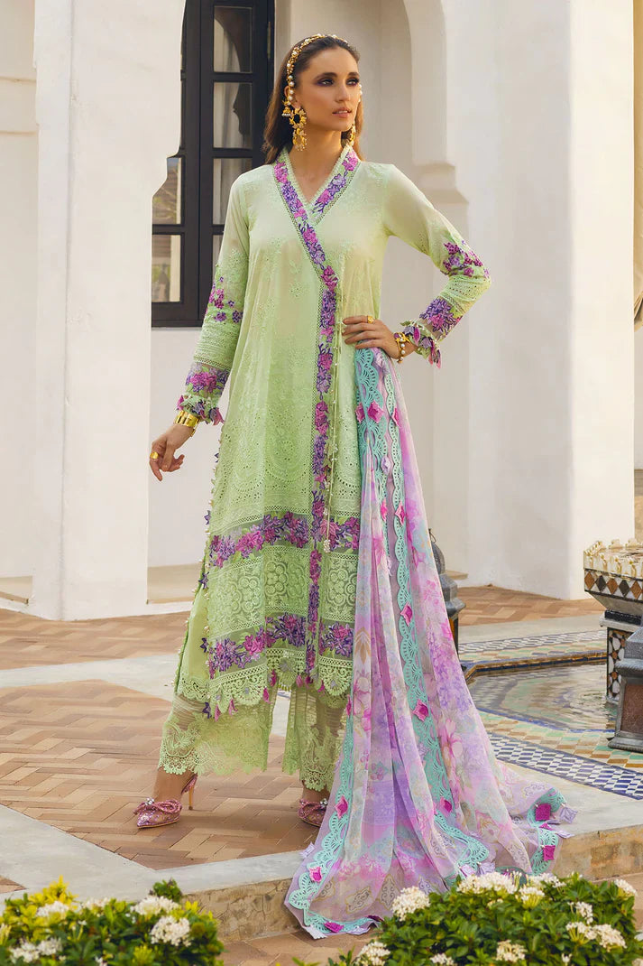 Annus Abrar | Neroli Luxury Lawn | Amani by Annus Abrar - House of Maryam