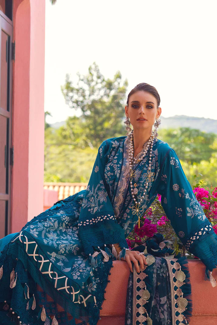 Annus Abrar | Neroli Luxury Lawn | Riba by Annus Abrar - House of Maryam