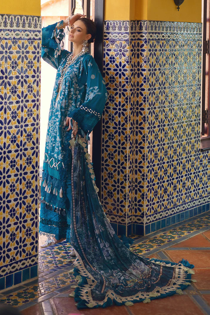 Annus Abrar | Neroli Luxury Lawn | Riba by Annus Abrar - House of Maryam