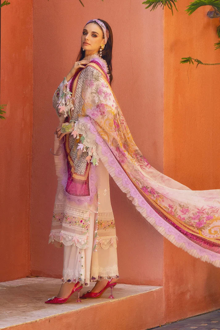 Annus Abrar | Neroli Luxury Lawn | Amal by Annus Abrar - House of Maryam