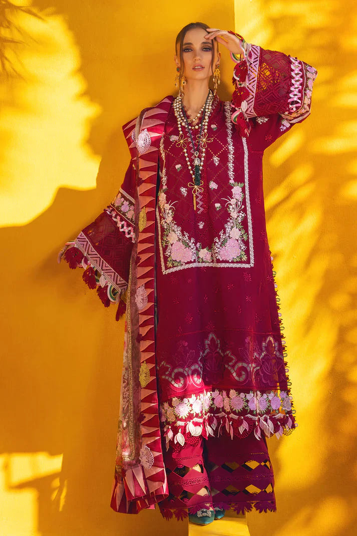 Annus Abrar | Neroli Luxury Lawn | Melia -  Annus Abrar Luxury - Original Designer Dress - House of Maryam