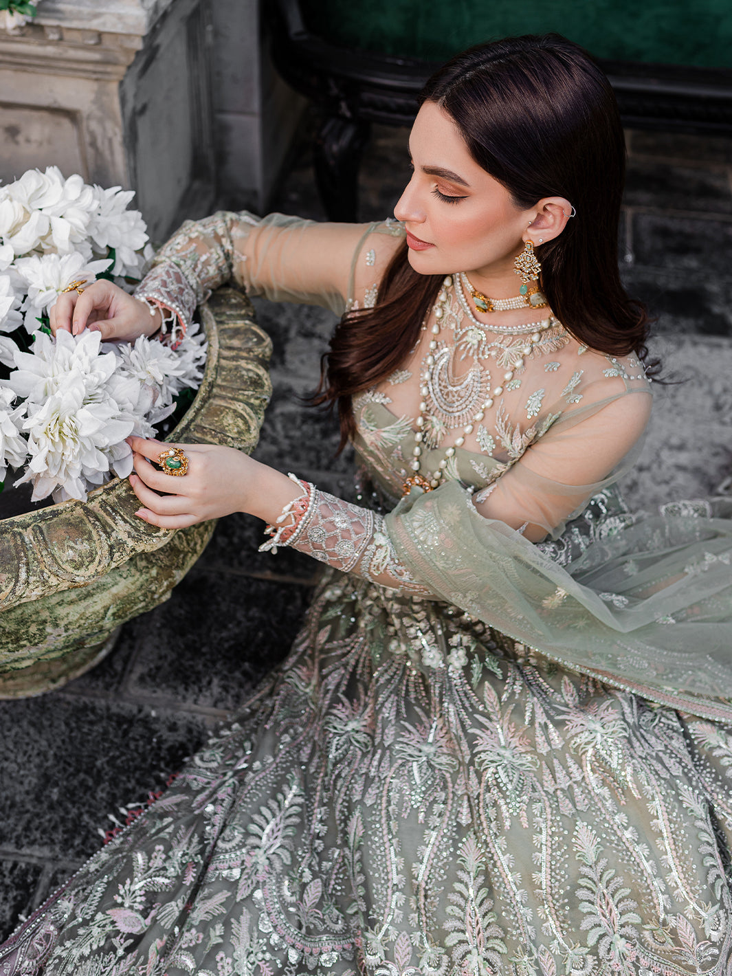 Izel | Heeriye Festive Collection | Naina -  Izel Bridal - Original Designer Dress - House of Maryam