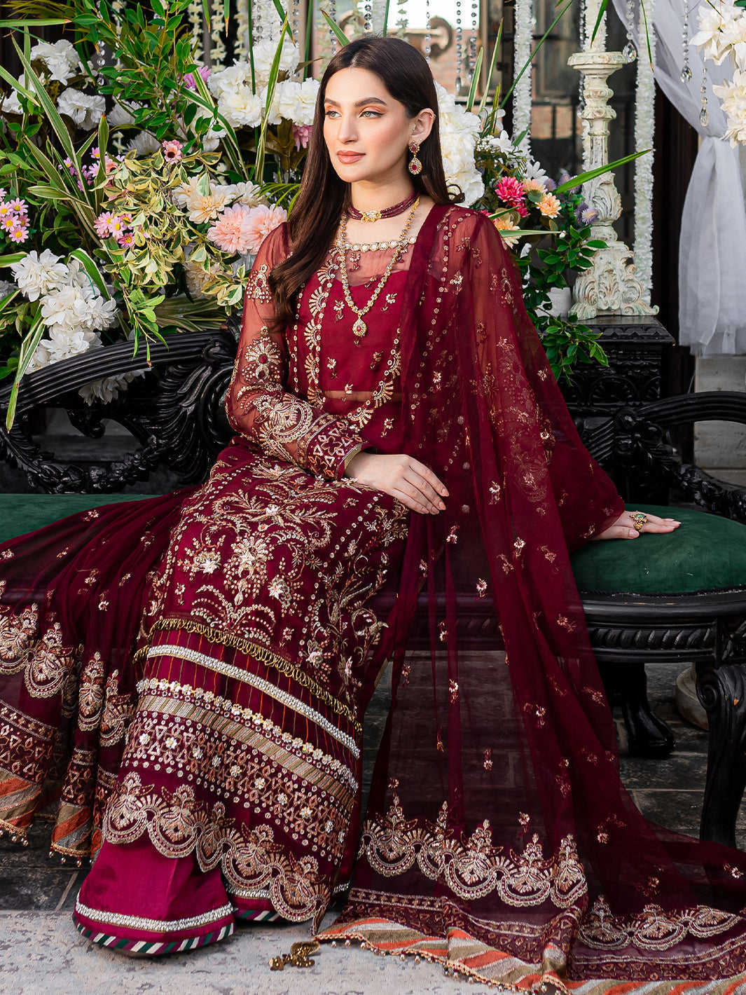 Izel | Heeriye Festive Collection | Sarang -  Izel Formal - Original Designer Dress - House of Maryam
