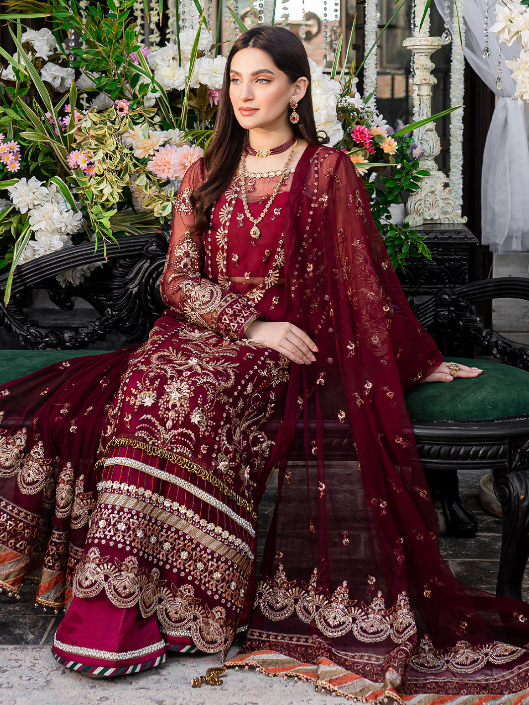 Izel | Heeriye Festive Collection | Sarang -  Izel Formal - Original Designer Dress - House of Maryam