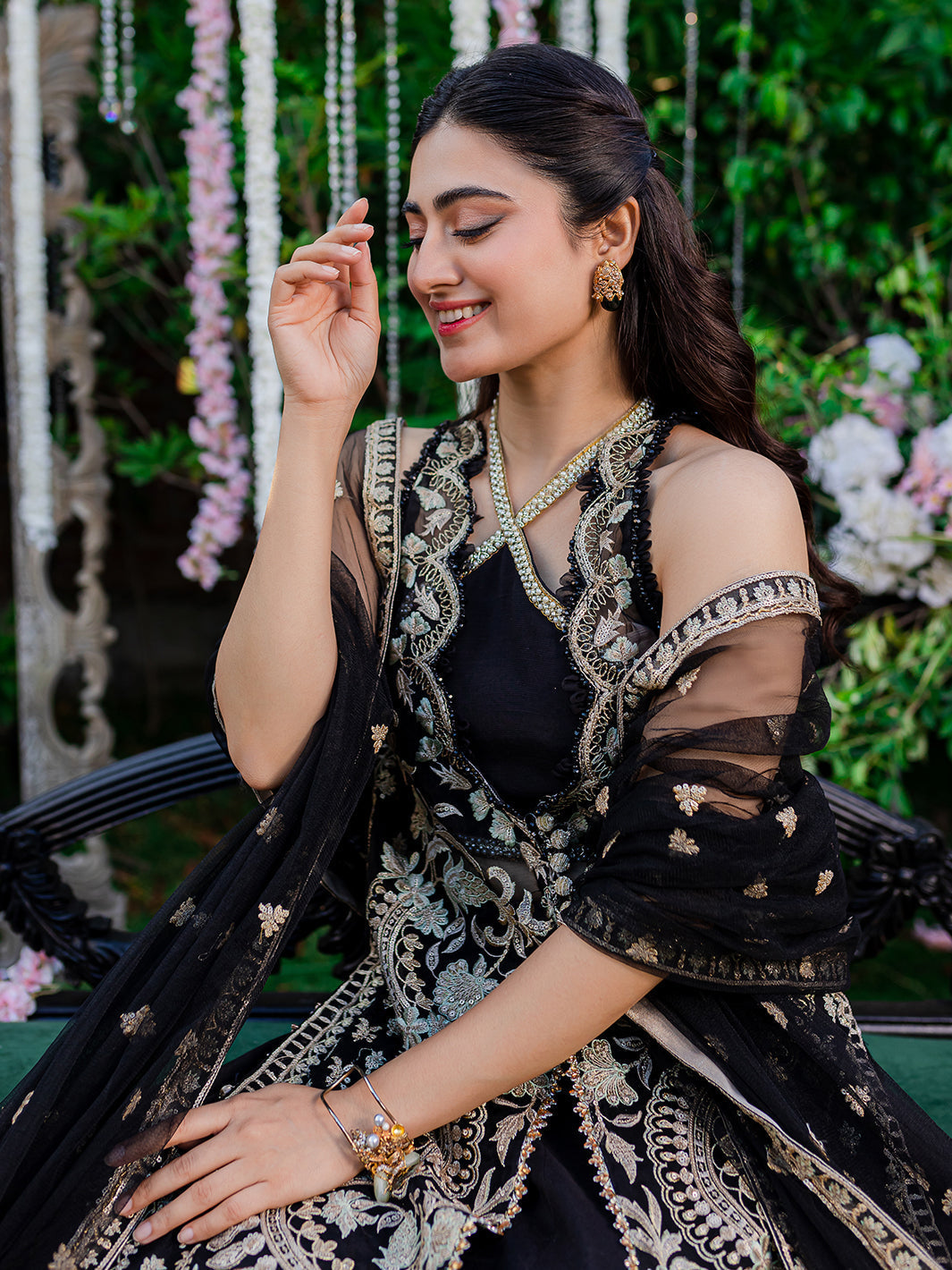 Izel | Heeriye Festive Collection |Surmaya -  Izel Bridal - Original Designer Dress - House of Maryam