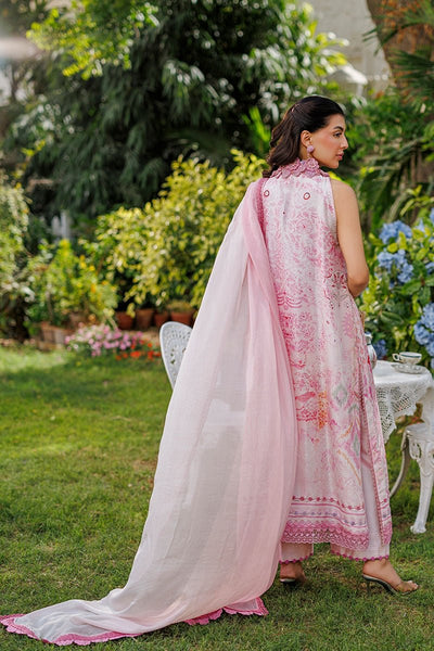 Ansab Jahangir | A Silk Afternoon Luxury Eid Silks 26 | Rosea-Brand:Ansab Jahangir-Type:Ladies Clothes-Blush Pink-Raw Silk-House of Maryam- Buy in UK, USA